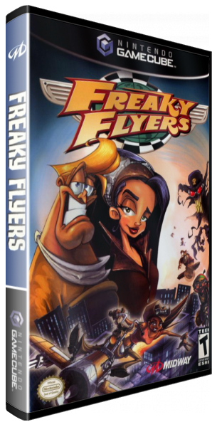 Freaky Flyers — box-3D (US)