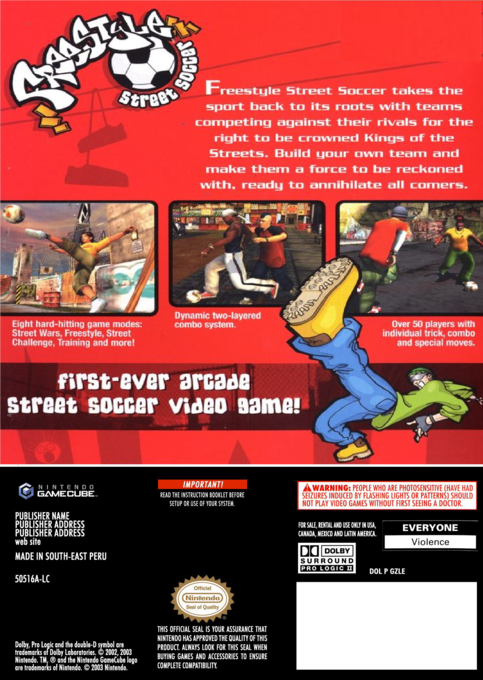 Urban Freestyle Soccer — box-2D-back (US)