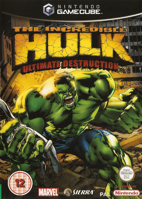 Incredible Hulk - Ultimate Destruction, The — box-2D (UK)
