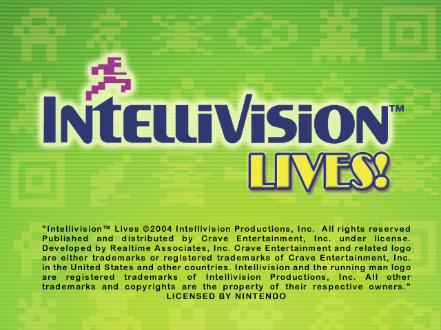 Intellivision Lives ! — sstitle (US)