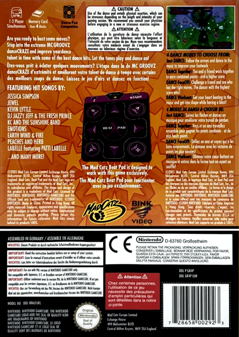 MC Groovz Dance Craze — box-2D-back (EU)