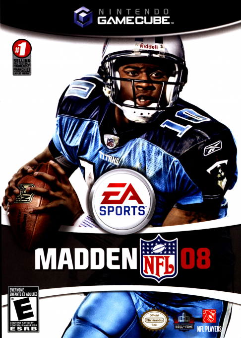 Madden NFL 08 box art