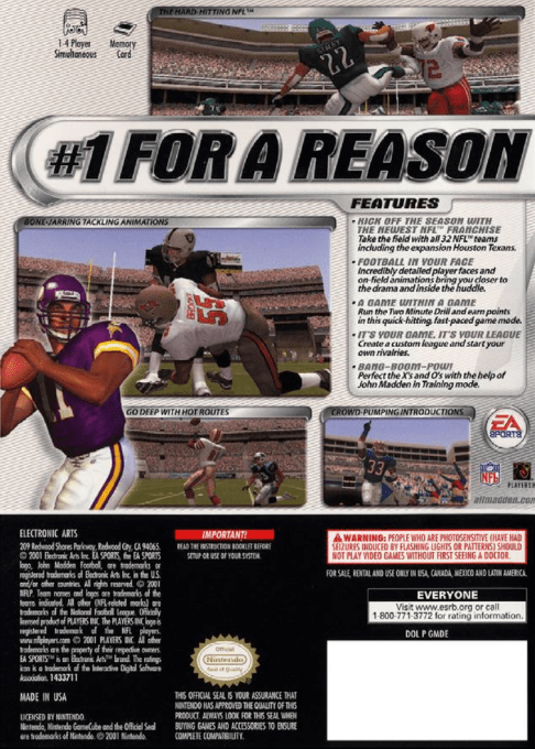 Madden NFL 2002 — box-2D-back (US)