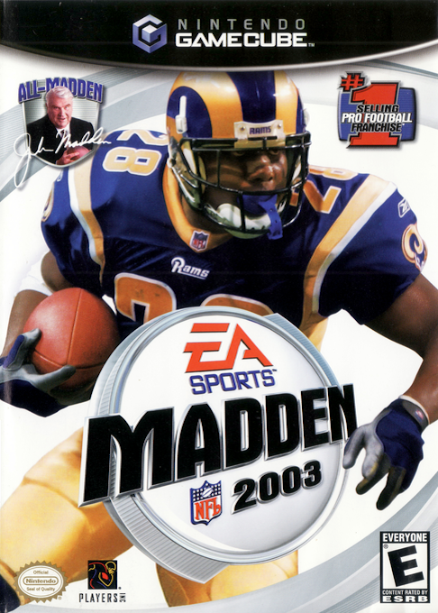 Madden NFL 2003 box art