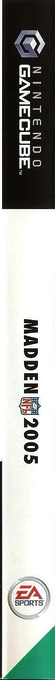 Madden NFL 2005 — box-2D-side (EU)