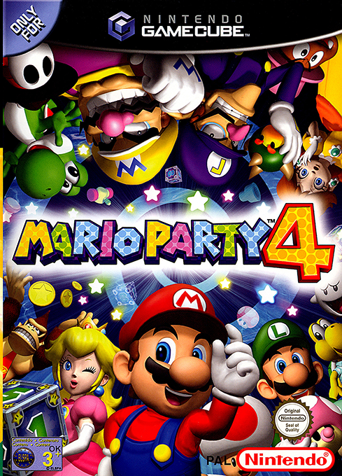 Mario Party 4 — box-2D (EU)