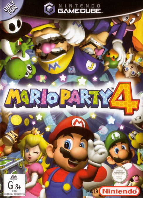 Mario Party 4 — box-2D (AU)