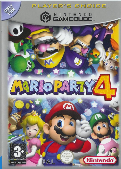 Mario Party 4 — box-2D (NL)