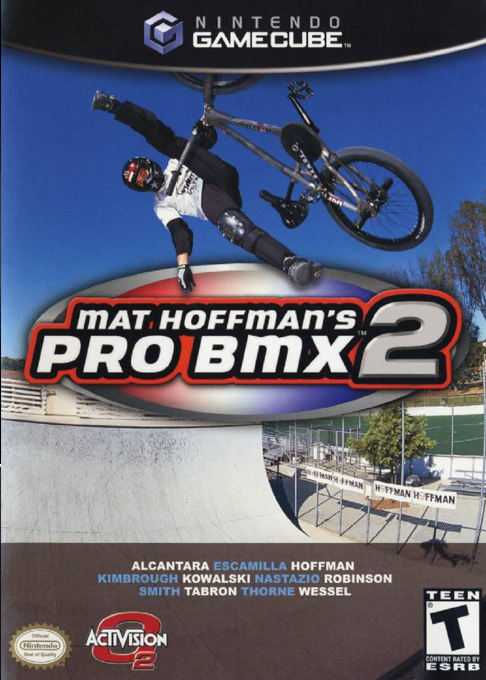 Mat Hoffman's Pro BMX 2 box art