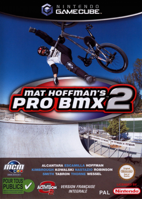 Mat Hoffman's Pro BMX 2 — box-2D (FR)
