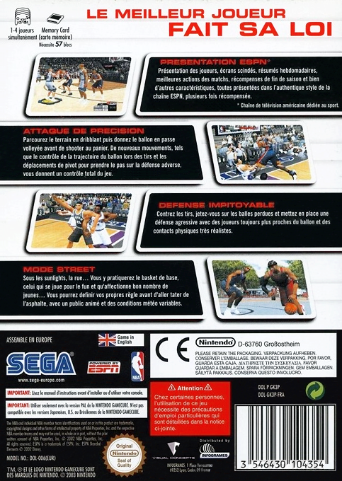 NBA 2K3 — box-2D-back (FR)