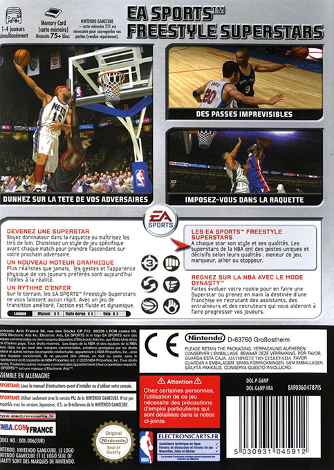 NBA Live 06 — box-2D-back (FR)