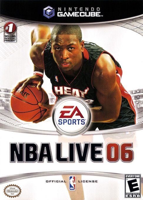 NBA Live 06 box art