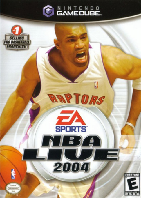 NBA Live 2004 box art