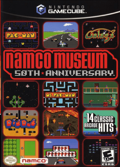 Namco Museum 50th Anniversary box art