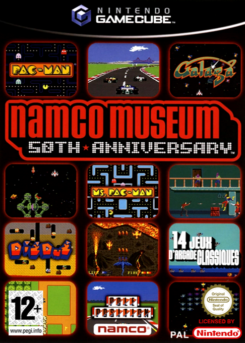 Namco Museum 50th Anniversary — box-2D (FR)