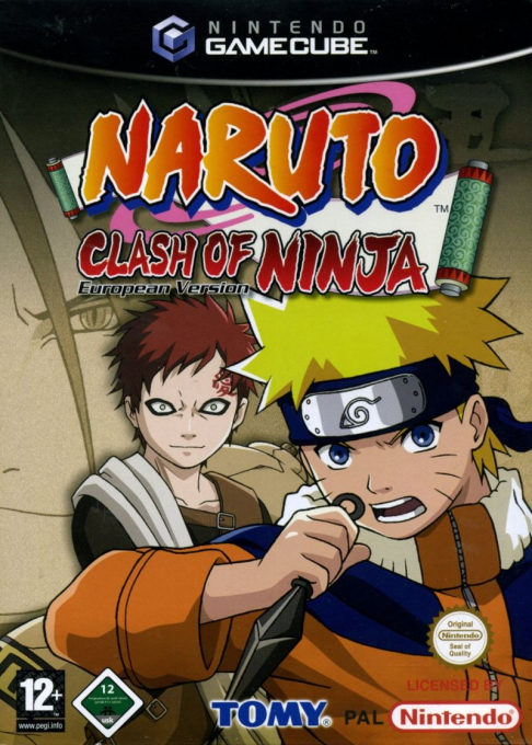 Naruto - Clash Of Ninja - European Version — box-2D (DE)