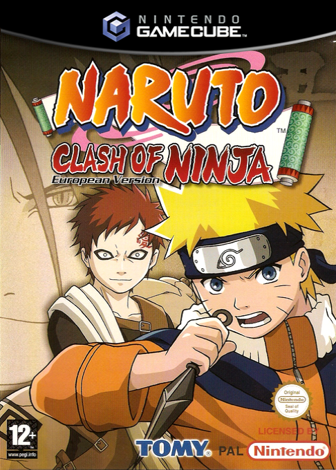 Naruto - Clash Of Ninja - European Version — box-2D (FR)