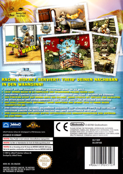 Neighbours From Hell — box-2D-back (DE)