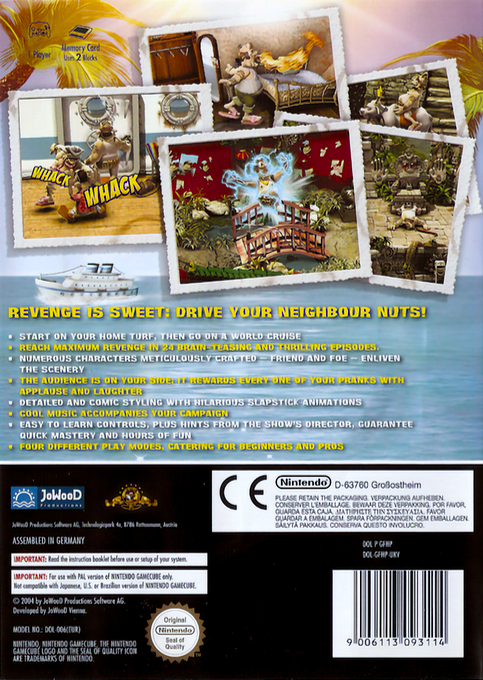 Neighbours From Hell — box-2D-back (EU)