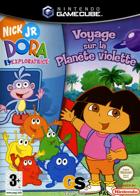 Dora the Explorer - Journey to the Purple Planet — box-2D (FR)