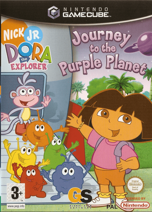 Dora the Explorer - Journey to the Purple Planet — box-2D (EU)
