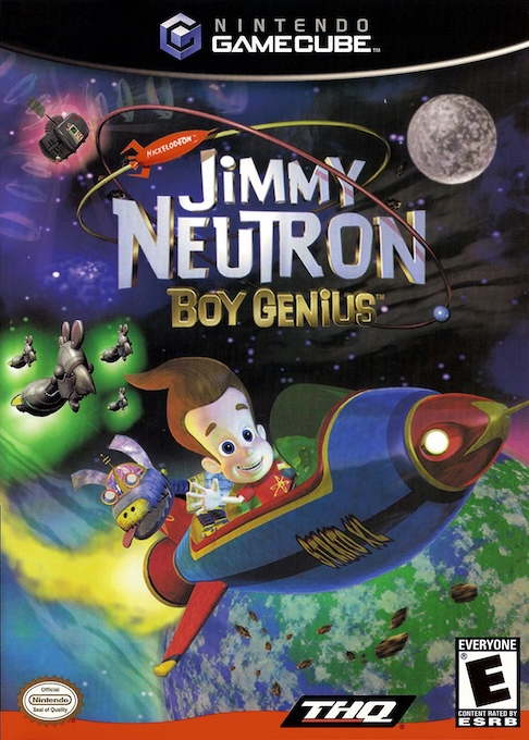Jimmy Neutron - Boy Genius box art