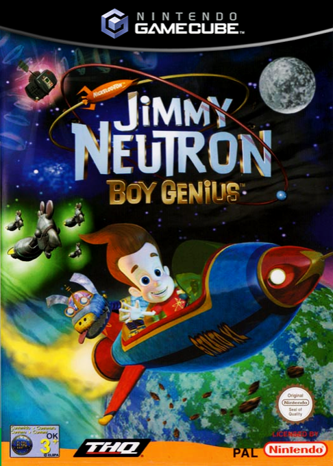 Jimmy Neutron - Boy Genius — box-2D (EU)