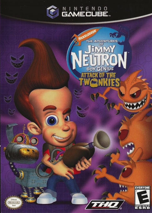 Jimmy Neutron Boy Genius - Attack of the Twonkies box art