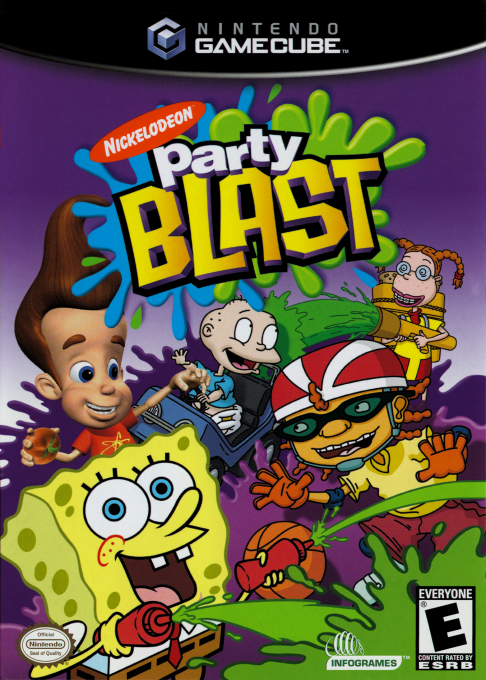 Nickelodeon Party Blast box art