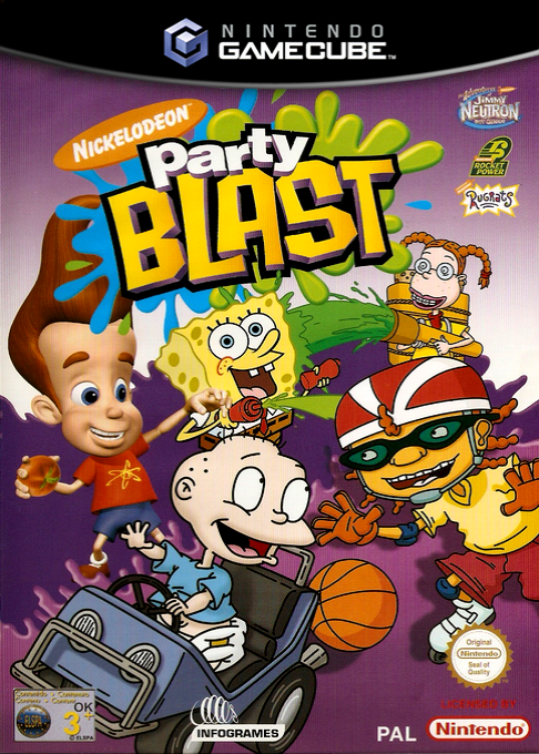 Nickelodeon Party Blast — box-2D (EU)