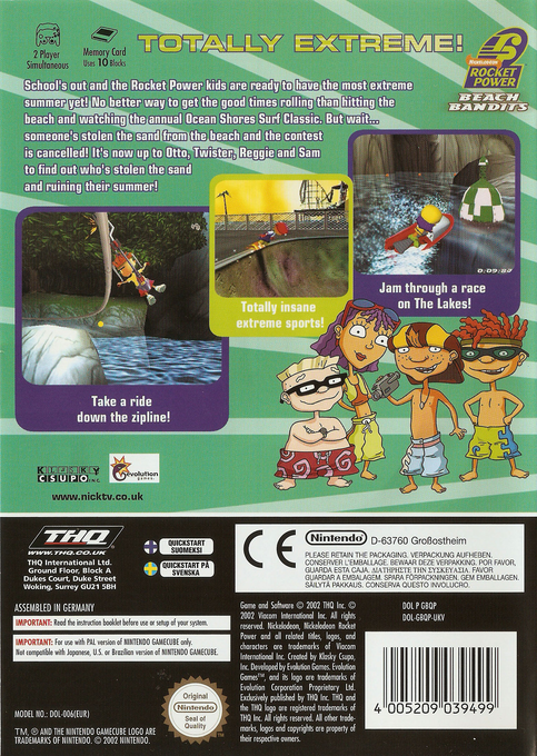Rocket Power - Beach Bandits — box-2D-back (EU)