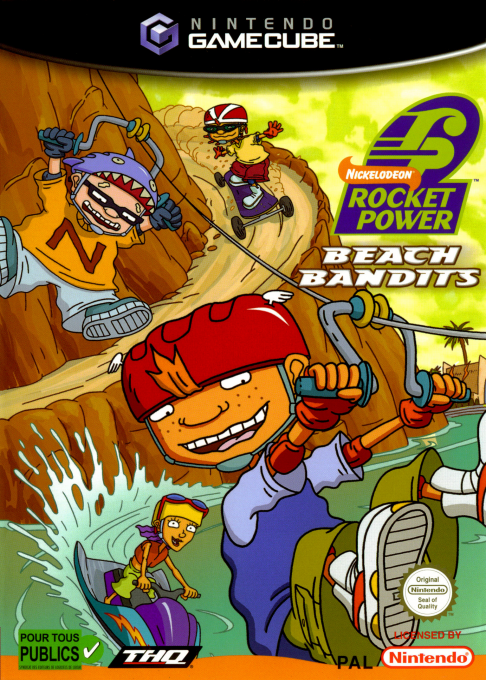 Rocket Power - Beach Bandits — box-2D (FR)