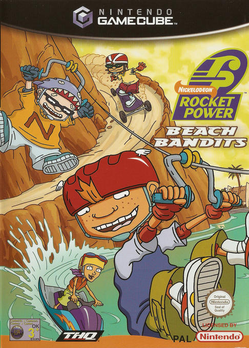 Rocket Power - Beach Bandits — box-2D (EU)
