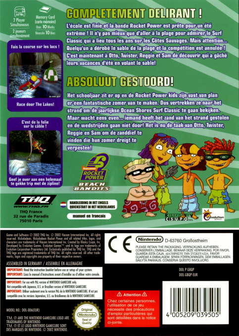 Rocket Power - Beach Bandits — box-2D-back (FR)