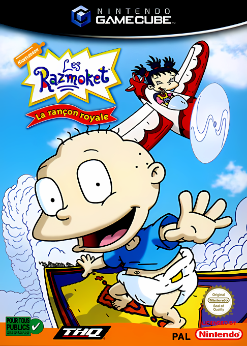 Rugrats - Royal Ransom — box-2D (FR)