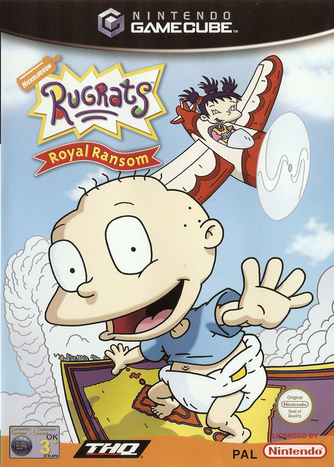 Rugrats - Royal Ransom — box-2D (EU)