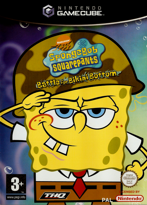 Spongebob Squarepants - Battle For Bikini Bottom — box-2D (EU)