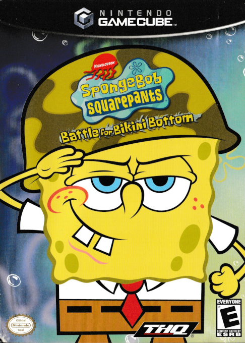 Spongebob Squarepants - Battle For Bikini Bottom box art