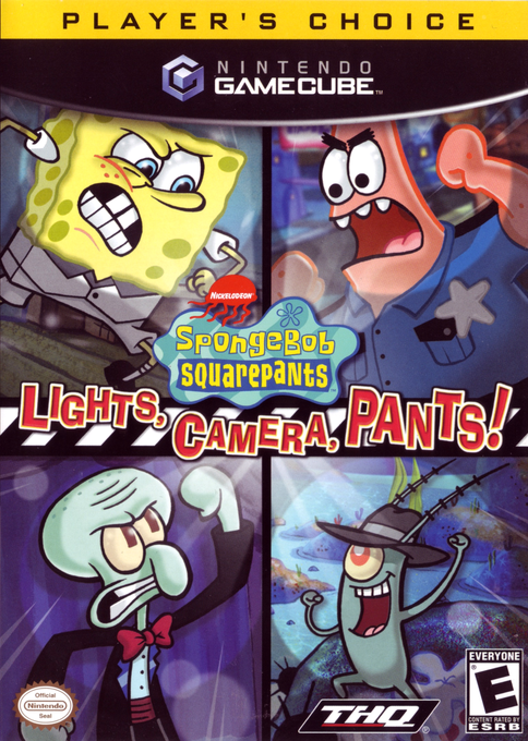Spongebob Squarepants - Lights, Camera, Pants box art