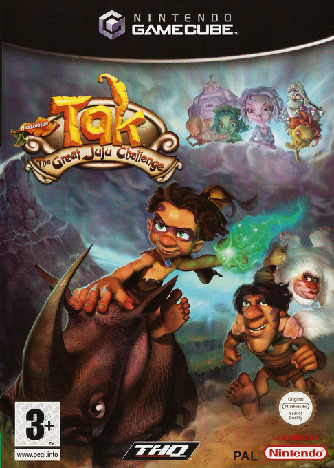 Tak - The Great Juju Challenge — box-2D (EU)