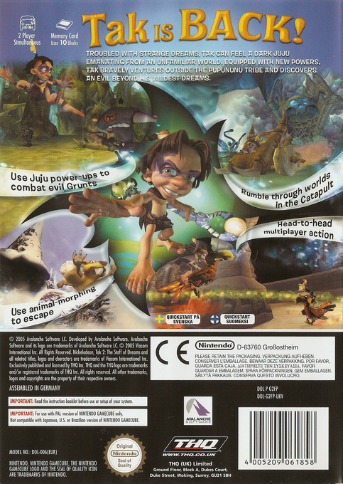 Tak 2 - The Staff Of Dreams — box-2D-back (EU)