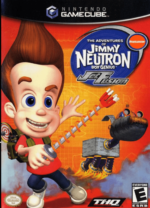 Jimmy Neutron - Jet Fusion box art