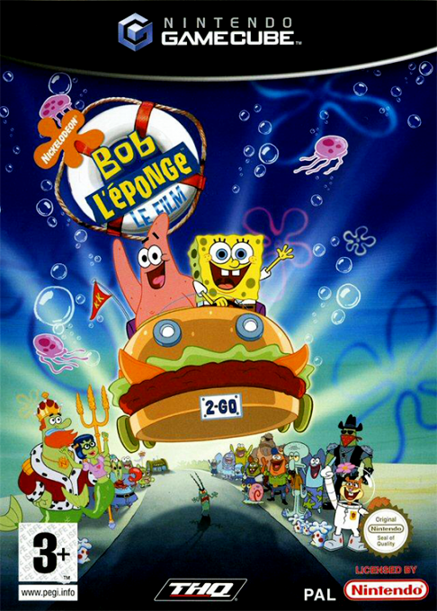 Spongebob Squarepants Movie, The — box-2D (FR)