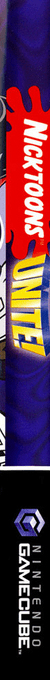 SpongeBob SquarePants and Friends - Unite! — box-2D-side (US)