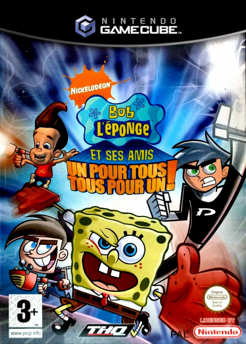 SpongeBob SquarePants and Friends - Unite! — box-2D (FR)