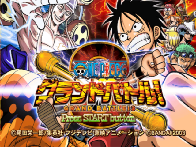 One Piece Grand Battle 3 — sstitle (JP)