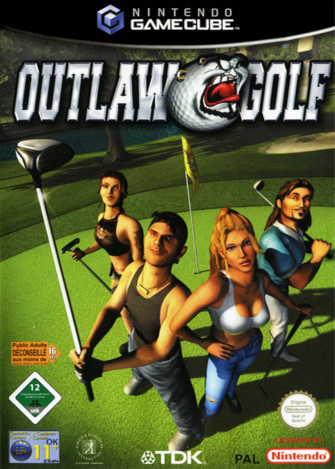 Outlaw Golf — box-2D (EU)