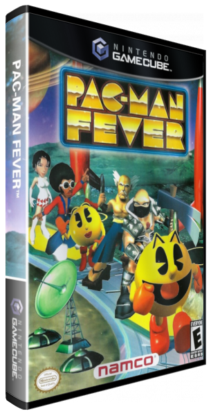 Pac-Man Fever — box-3D (US)
