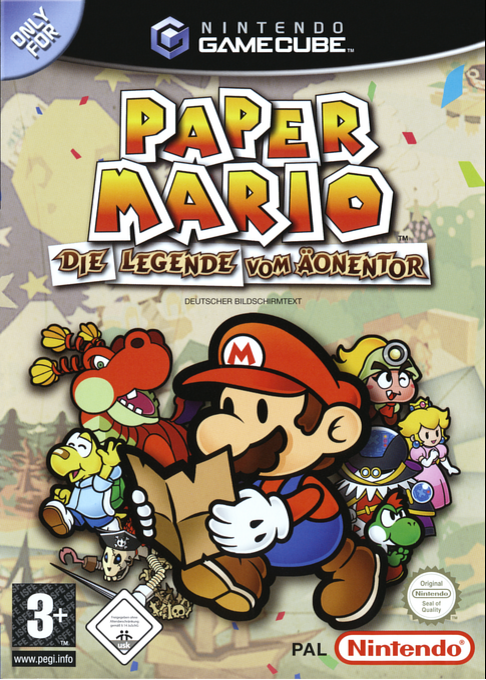 Paper Mario - The Thousand-year Door — box-2D (DE)